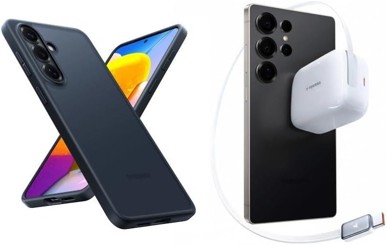 Fast Charging with Low-TEM Protection USB-C 67W Retractable Charger and case â€?Buy Together to Save 15%