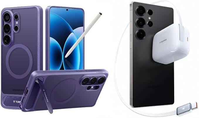 Fast Charging with Low-TEM Protection USB-C 67W Retractable Charger and case â€?Buy Together to Save 15%