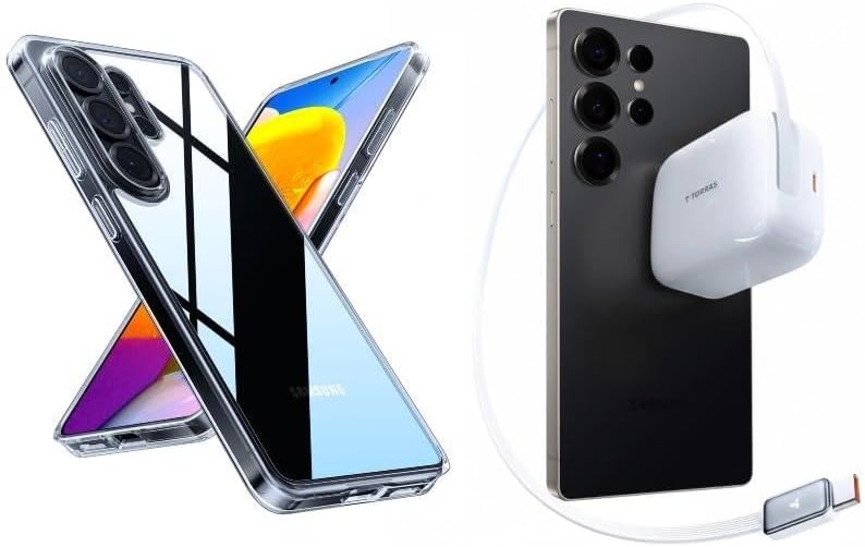 Fast Charging with Low-TEM Protection USB-C 67W Retractable Charger and case â€?Buy Together to Save 15%