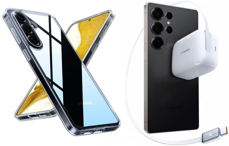 Fast Charging with Low-TEM Protection USB-C 67W Retractable Charger and case â€?Buy Together to Save 15%